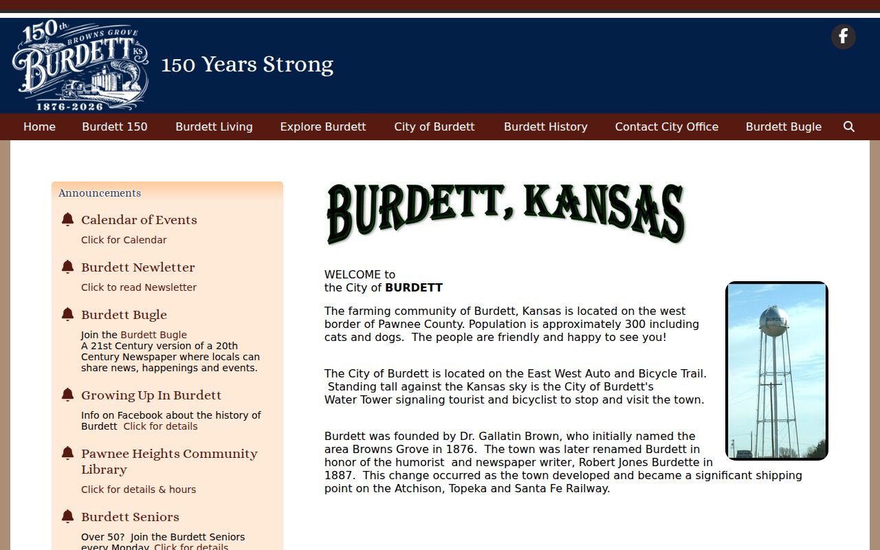 Burdett court docket city office source