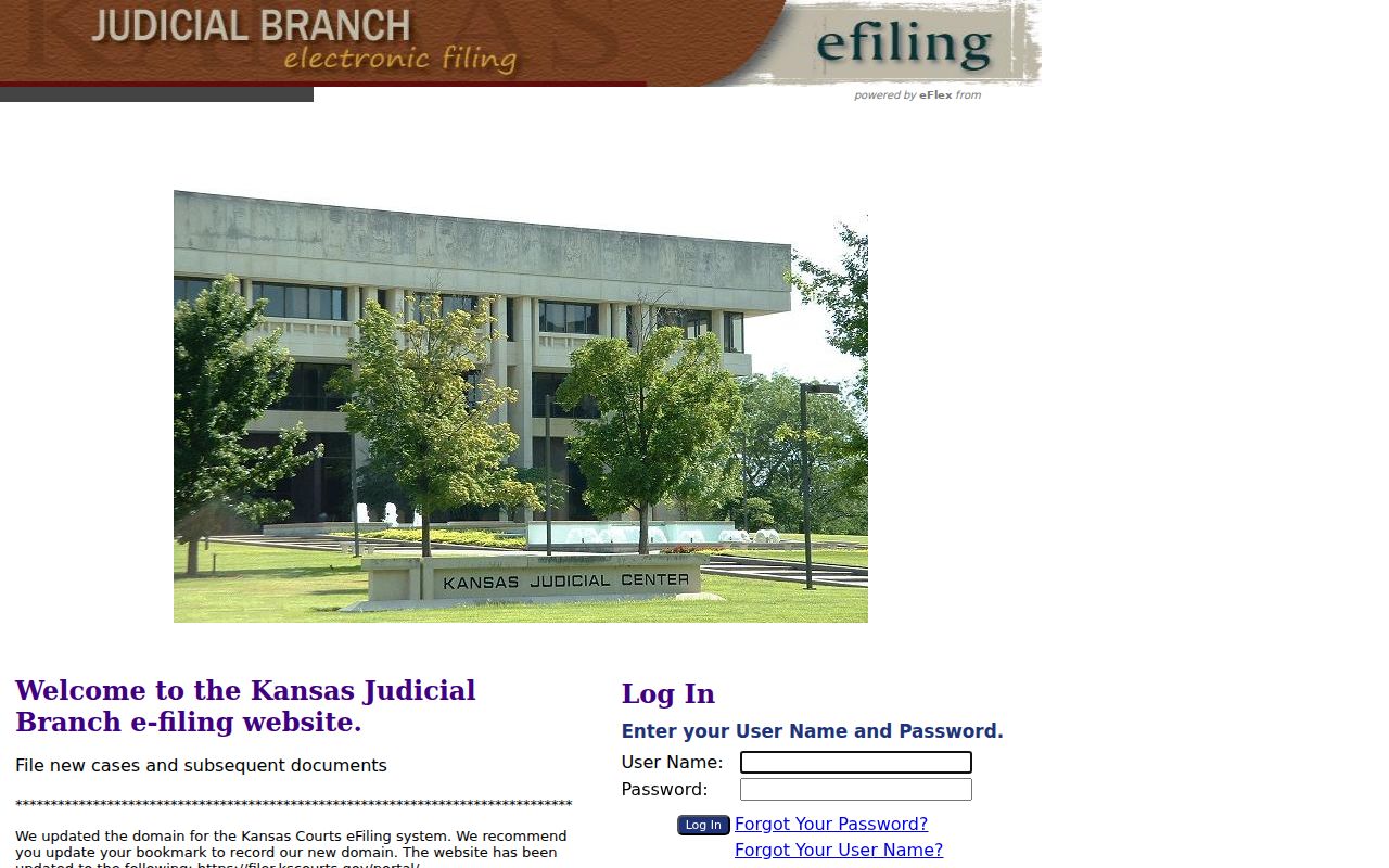 Larned court docket e-filing source