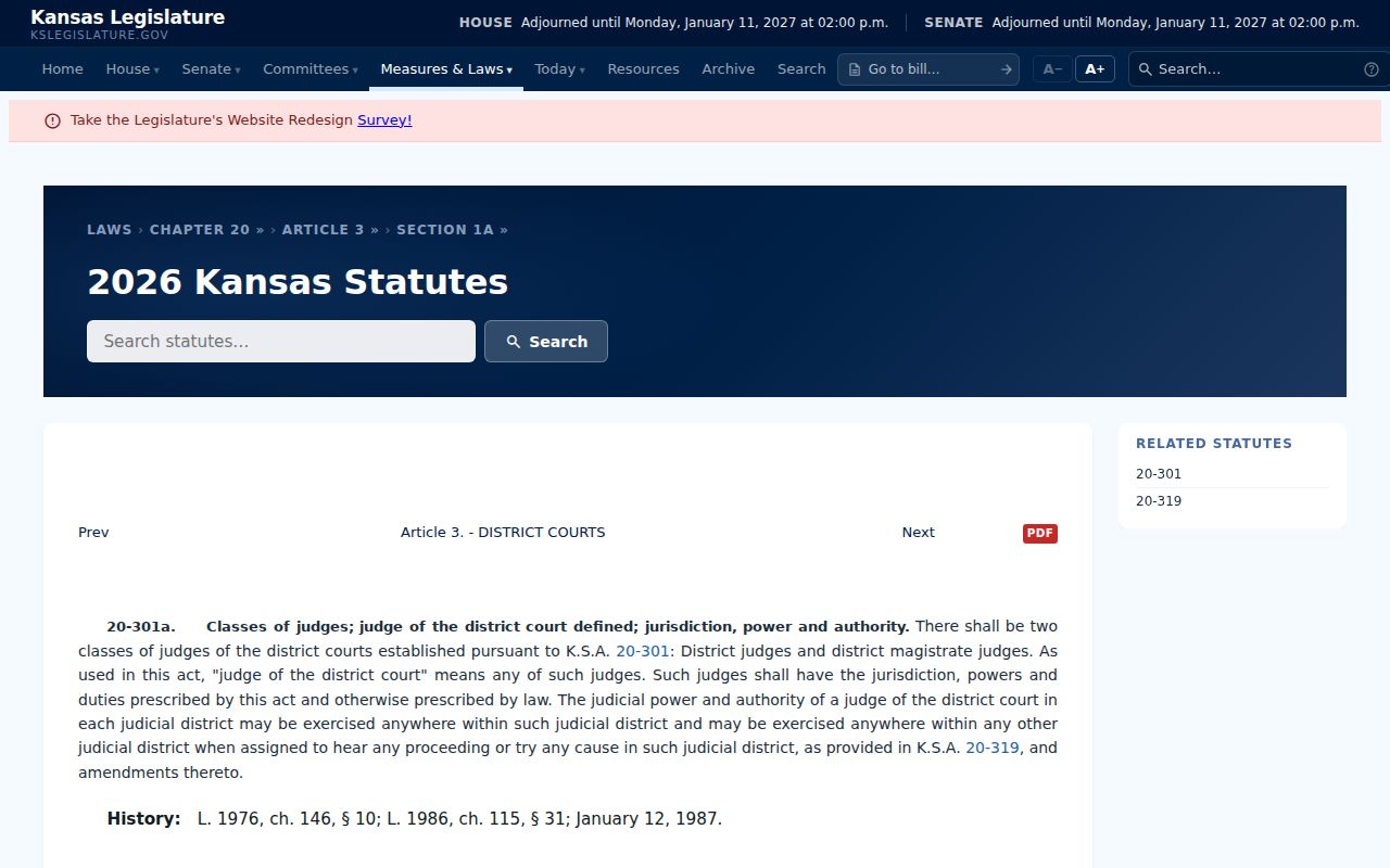 Rozel court docket Kansas judge statute