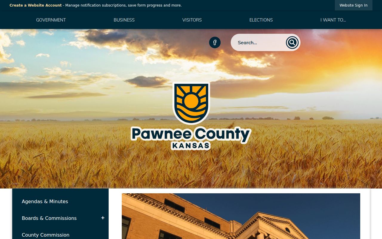 Pawnee County court docket District Court contact page