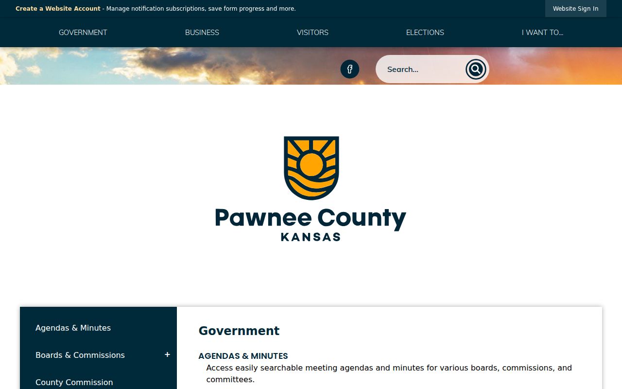 Pawnee County court docket courthouse government directory