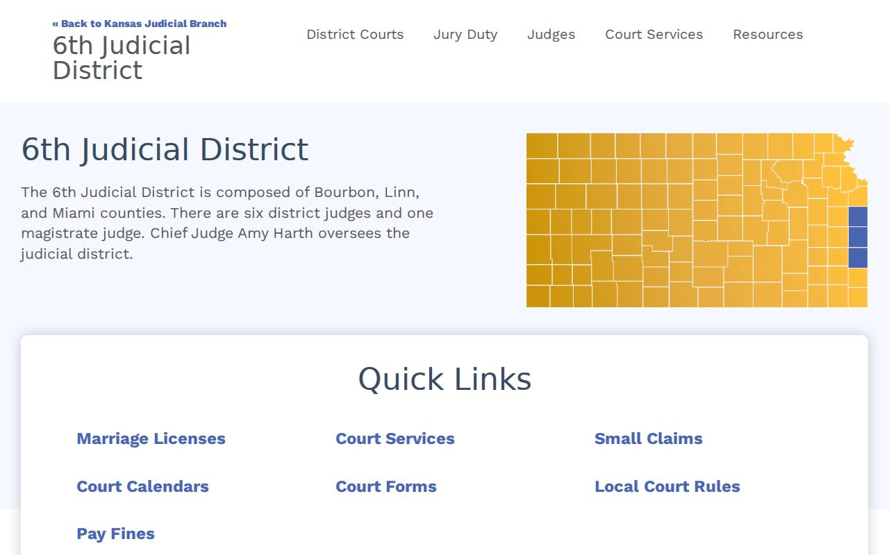 Pawnee County court docket records access information