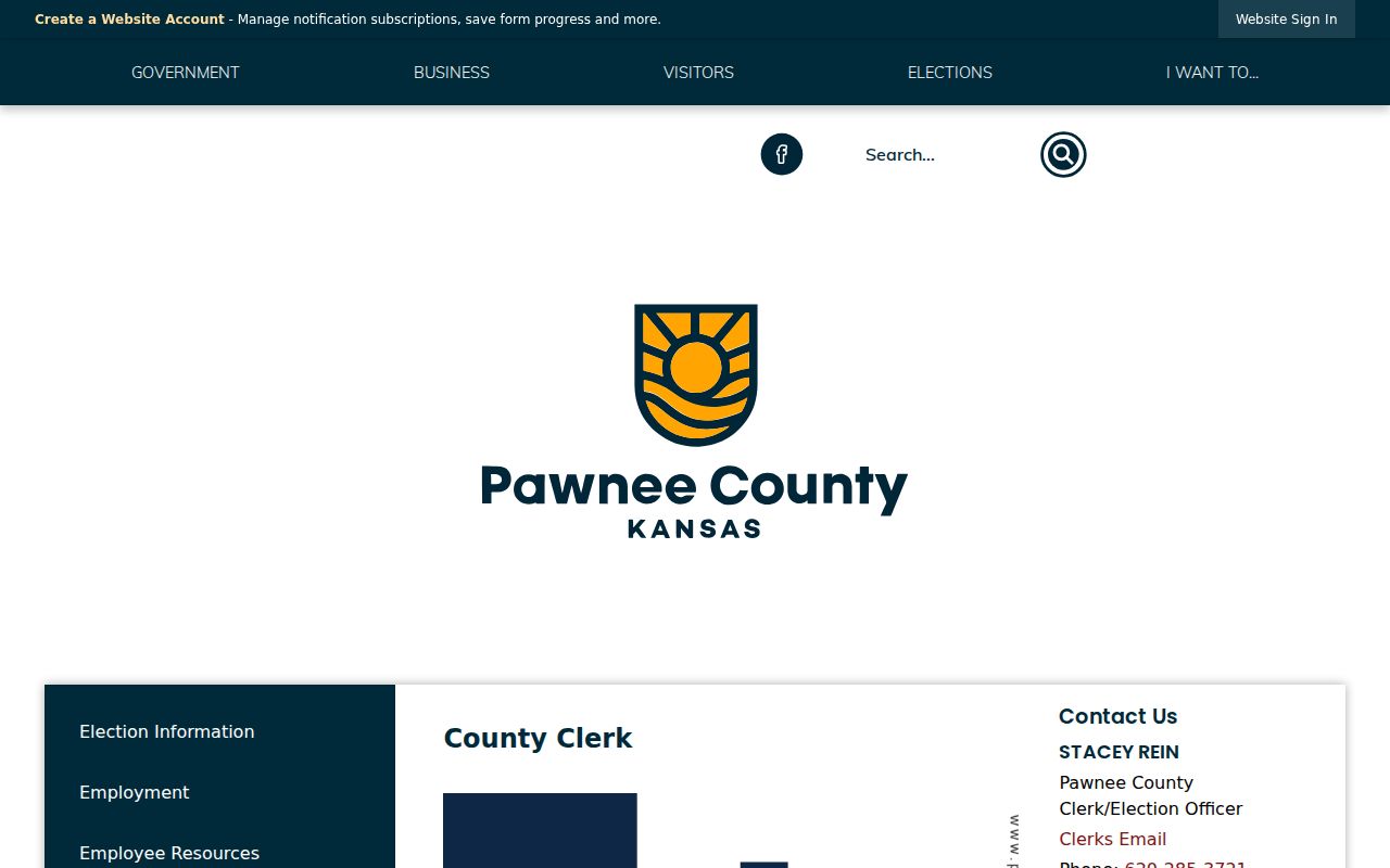Pawnee County court docket routing notice from County Clerk